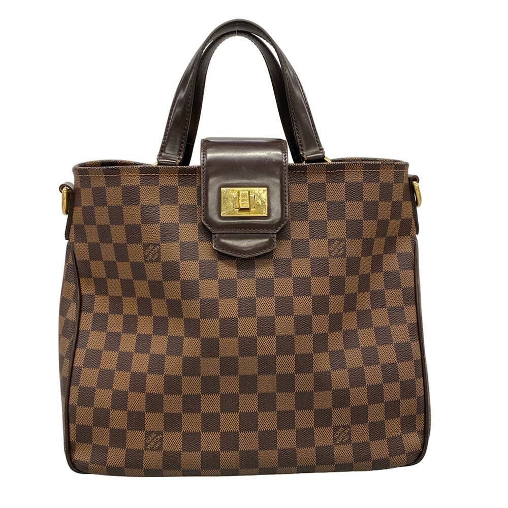 Louis Vuitton Hippo Roseberry Damier Tote Bag N41177